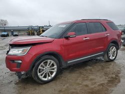 Salvage cars for sale from Copart Harleyville, SC: 2018 Ford Explorer Limited