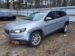 Salvage cars for sale at Austell, GA auction: 2020 Jeep Cherokee Latitude