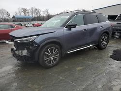 Salvage cars for sale from Copart Spartanburg, SC: 2022 Infiniti QX60 Autograph