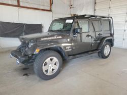 Jeep salvage cars for sale: 2010 Jeep Wrangler Unlimited Sahara