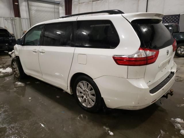 2015 Toyota Sienna XLE