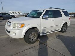 Toyota Sequoia salvage cars for sale: 2007 Toyota Sequoia Limited