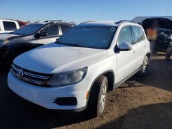 Salvage cars for sale at Brighton, CO auction: 2017 Volkswagen Tiguan S