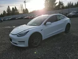 Tesla Vehiculos salvage en venta: 2018 Tesla Model 3