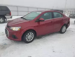 Salvage cars for sale at Appleton, WI auction: 2017 Chevrolet Sonic LT