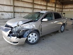 Salvage cars for sale at Phoenix, AZ auction: 2006 Toyota Corolla CE