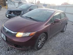 Salvage cars for sale at Wichita, KS auction: 2012 Honda Civic EX