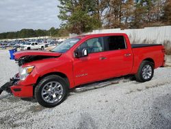 Salvage cars for sale from Copart Fairburn, GA: 2021 Nissan Titan SV