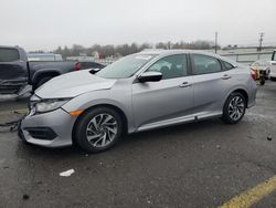 Honda salvage cars for sale: 2018 Honda Civic EX