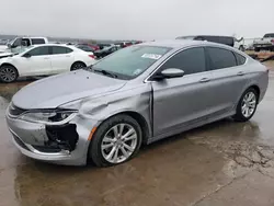 Chrysler Vehiculos salvage en venta: 2015 Chrysler 200 Limited