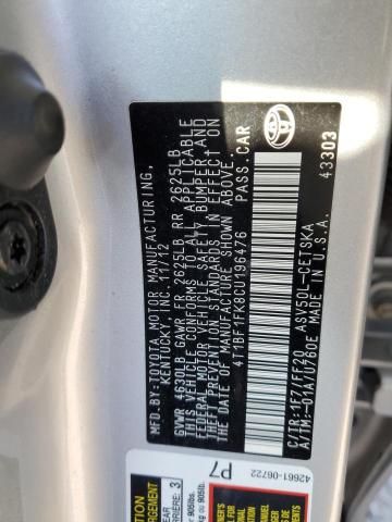 2012 Toyota Camry Base