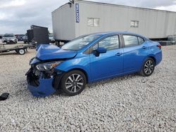 Salvage cars for sale at Taylor, TX auction: 2022 Nissan Versa SV