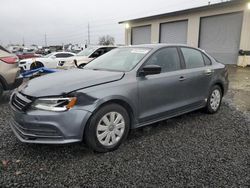 Salvage cars for sale at Eugene, OR auction: 2015 Volkswagen Jetta Base