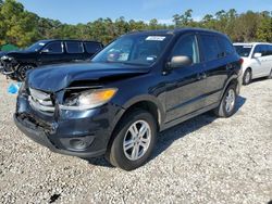 Salvage cars for sale at Houston, TX auction: 2012 Hyundai Santa FE GLS