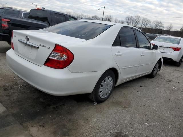 2002 Toyota Camry LE