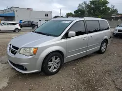 Vehiculos salvage en venta de Copart Opa Locka, FL: 2011 Dodge Grand Caravan Crew