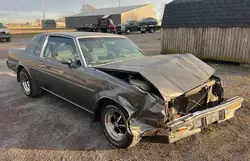 Buick Regal salvage cars for sale: 1987 Buick Regal