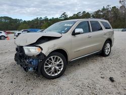 Dodge salvage cars for sale: 2015 Dodge Durango Citadel