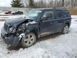 Salvage cars for sale at Davison, MI auction: 2014 Jeep Patriot Latitude