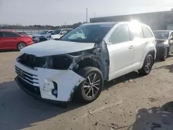 Toyota Highlander se Vehiculos salvage en venta: 2017 Toyota Highlander SE