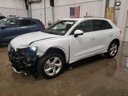 Salvage cars for sale at Franklin, WI auction: 2019 Audi Q3 Premium