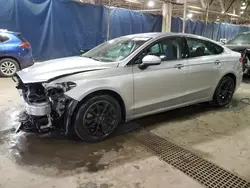 Salvage cars for sale at Woodhaven, MI auction: 2020 Ford Fusion SE