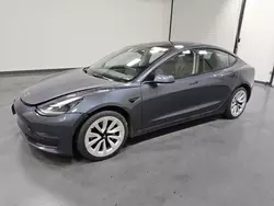 Tesla Model 3 salvage cars for sale: 2022 Tesla Model 3