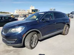 Lincoln salvage cars for sale: 2017 Lincoln MKX Reserve