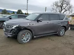 Infiniti qx80 salvage cars for sale: 2024 Infiniti QX80 Luxe