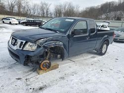 Salvage cars for sale from Copart Ellwood City, PA: 2015 Nissan Frontier S