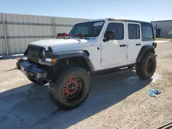 Salvage cars for sale at Arcadia, FL auction: 2020 Jeep Wrangler Unlimited Sport