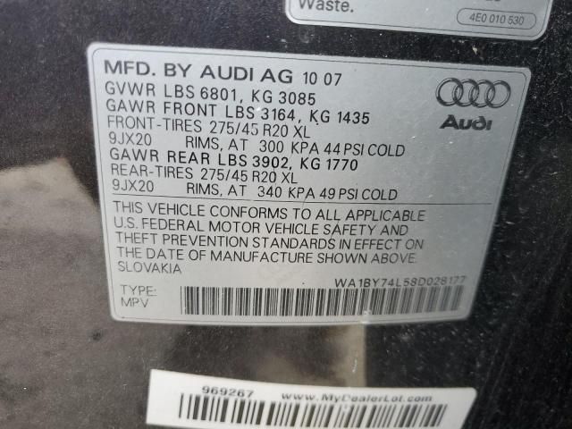 2008 Audi Q7 3.6 Quattro Premium