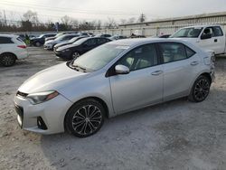 Salvage cars for sale from Copart Walton, KY: 2016 Toyota Corolla L