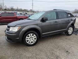 Salvage cars for sale at Lawrenceburg, KY auction: 2016 Dodge Journey SE