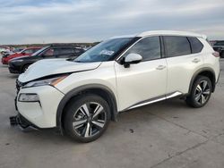 Salvage cars for sale at Grand Prairie, TX auction: 2023 Nissan Rogue SL