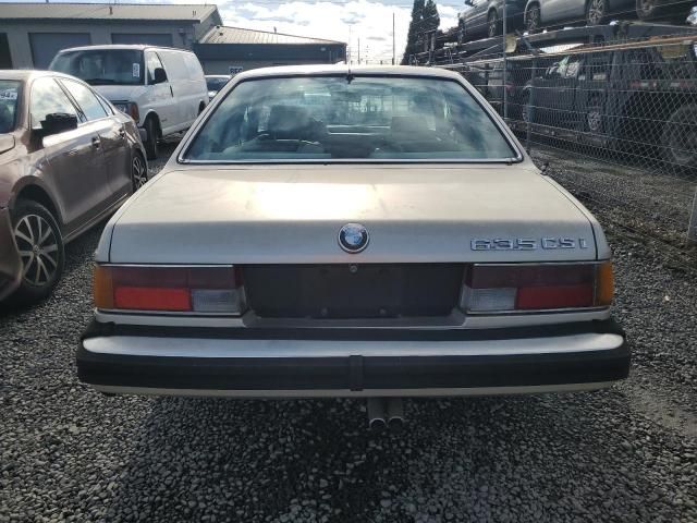 1986 BMW 635 CSI Automatic