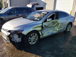 Salvage cars for sale at Savannah, GA auction: 2018 Chevrolet Malibu LT