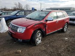 Salvage cars for sale at Chicago Heights, IL auction: 2010 Lincoln MKX