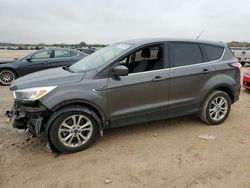 Salvage cars for sale at San Antonio, TX auction: 2017 Ford Escape SE