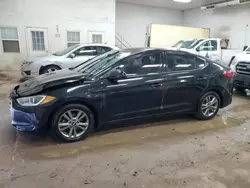 Salvage cars for sale at Davison, MI auction: 2017 Hyundai Elantra SE