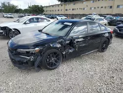 Salvage cars for sale at Opa Locka, FL auction: 2022 Honda Civic Sport