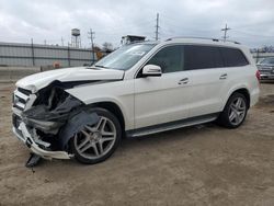 Salvage cars for sale at Chicago Heights, IL auction: 2015 Mercedes-Benz GL 550 4matic