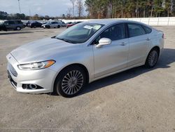 2015 Ford Fusion Titanium en venta en Dunn, NC