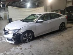 Honda salvage cars for sale: 2019 Honda Civic LX