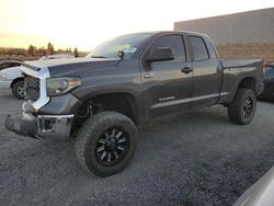 Toyota Tundra salvage cars for sale: 2020 Toyota Tundra Double Cab SR