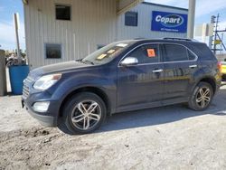 Salvage cars for sale at Kansas City, KS auction: 2017 Chevrolet Equinox Premier