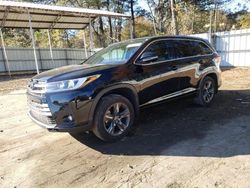 Toyota Highlander salvage cars for sale: 2019 Toyota Highlander Limited