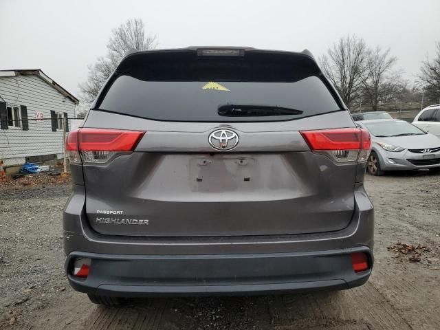 2019 Toyota Highlander LE