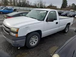 Chevrolet Silverado c1500 Classic salvage cars for sale: 2007 Chevrolet Silverado C1500 Classic