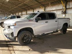 Chevrolet Silverado k1500 lt Trail salvage cars for sale: 2021 Chevrolet Silverado K1500 LT Trail Boss